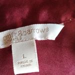 Croft & Barrow Croft & Borrows Autumn Wine Satin Pajama Set SIZE L Photo 2