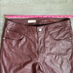 Anthropologie Pilcro The Yaya Mid-Rise Faux Leather Pants 30 Photo 6