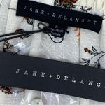 Jane and Delancey Jane‎ & Delancey Paisley Floral Pattern Block Peasant Blouse Small Photo 8