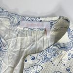 $550 NWOT SEE BY CHLOÉ Floral Printed Dress White Light Blue Size 38 Silk blend Photo 15