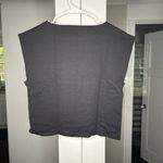 J.Crew NWT New Mariner Jersey Boatneck Muscle T-shirt Black Photo 2