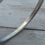 Vintage Bracelet Pink with Gold Under Tones & Mirrored Detail Photo 7