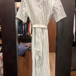 For Love & Lemons  Hermosa Striped Jumpsuit M Photo 4