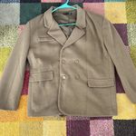 Fabulous Taupe Knit Suit! Tan Size L Photo 2