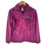 Patagonia Pullover Fleece in Magenta Pink/Purple Size Medium Photo 0