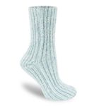 LEMON Chunky Knit Sweater Socks Pink & Mint One Size NEW Photo 7