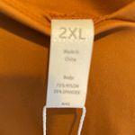 NWT Lemonsky Flare Yoga Pants w/ Crossover Waist, Brown and Purple, 2X Photo 4