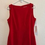 Liz Claiborne Vibrant Red Midi Dress Photo 0