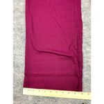 Only Necessities 16WP Pants Cargo Reddish Pink Pockets Elastic Zip Straight Photo 4