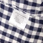 Como vintage  large gingham floral flannel top Photo 8