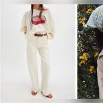 Free People NWOT  We The Free Graphic Camden Sweatshirt - sardine combo - Medium Photo 5