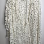 Marie Oliver White Alix Wrap Boho Coverup Cardigan Womens One Size Kaftan Photo 12