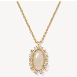 Kendra Scott  Shanley Gold Short Pendant Necklace Photo 1
