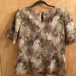 Jessica Howard  Petite floral print blouse with ruffle sleeves size 12 Photo 7