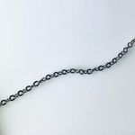Custom Made Vintage Monogram Charm Necklace Silver Photo 3