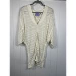 Herve Leger Marian Knit Cover Up in Alabaster. Size XS/S Photo 1