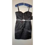 Retrofête Black Diana Mini Party Dress Women Size M Classic Cocktail Club Dress Photo 4