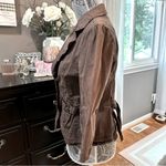 Tally Weijl  “My Totally Sexy Jacket” Brown Utility Blazer L Photo 6