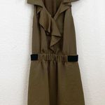 Rachel Roy  Olive Ruffle Top Sleeveless Dress 6 Photo 1