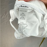 Andies Swim The Paloma White Ribbed One Piece Swimsuit SIZE XXL Photo 3