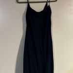 Vintage Beaded Embellished Maria Bonita Formal Event Blue Maxi Dress Women Large Photo 7