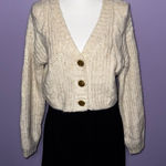 Urban Outfitters NWT Cream Knit Cardigan Photo 0
