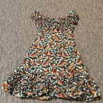 Agua Bendita NWT  Jardin Off the shoulder Floral Mini dress Photo 4