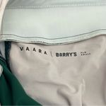Vaara‎ × Barry's Rain Forest Green White Flo Tuxedo Legging 7/8 Women Size Small Photo 3