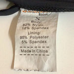 Beach Joy  Size Small Black Triangle Padded Bikini Top. Preowned Photo 4