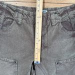 We The Free FREE PEOPLE  Supersonic Slim Pants / Breen Brown Low Rise SZ 10 Photo 9