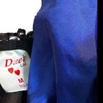 Vintage Blue Black Lace Teddi Teddy Romper Lingerie Boning Lace Up Front Small Photo 4