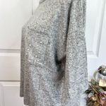 Workshop Republic Clothing WORKSHOP Republic Size XS Heather Grey Pearl Soft Knit Top Athleisure Casual Photo 12