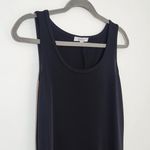 Karen Kane Sleeveless Black Midi Dress Size Medium Long Black Dress Photo 2