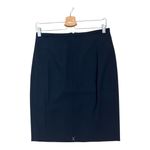 J.Crew Pencil Skirt in Italian bi-stretch Wool Blend Size 4 New Black Office Photo 3