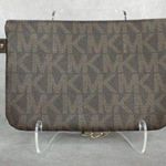 Michael Kors Brown & Bronze Monogram PVC Belt Bag. Photo 0