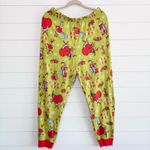 Dr. Seuss Grinch Pajamas Pants Green and‎ Red Size M Photo 2