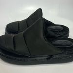 Urban Outfitters Lily puffer slip on shoes slippers black womens size 7 trendy Photo 1