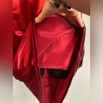 Love Tree red satin sleeveless dress Photo 3