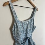 Kindred Bravely - Floral Nursing & Maternity One-Piece Tie Swimsuit Summer Beach Photo 3