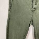 Pistola Woman's Sz 27 Olive Army Green Mid Rise Skinny Leg Cuffed Pants Photo 2