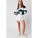 Free People x We The Free Emmy Denim Skort in Wash White Size US 8 Photo 5