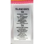 Island Rays Bikini Swim Bottom 1X Brown Orange Stripe Beach Pool Cruise New Brown Photo 6