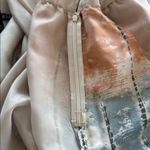 Robert Rodriguez  Orange and Black Midi Dress Photo 9