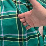 PajamaGram Green Plaid Full Length Nightgown Size M Photo 4