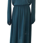 Show Me Your Mumu Long Sleeve Maxi Dress Elegant V Neck Evening Party‎ Gown Photo 0