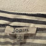 JODIFL  Gray and White Striped Dress with pockets Photo 2