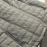Calvin Klein Jeans puffer jacket womens large puffer jacket 2 zipper pockets Gray Photo 3