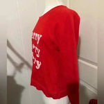 Show Me Your Mumu Merry Cole Sweater Red Christmas Size Small $98 Christmas Photo 7