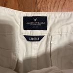 American Eagle Outfitters White Bermuda Shorts Casual Style Photo 2