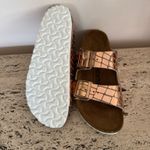 Birkenstock NWOB Arizona Gator Gleam Copper Sandals. MSRP $140. Size EU38 Photo 10